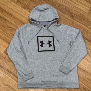 Men’s Gray Under Armour Hoodie